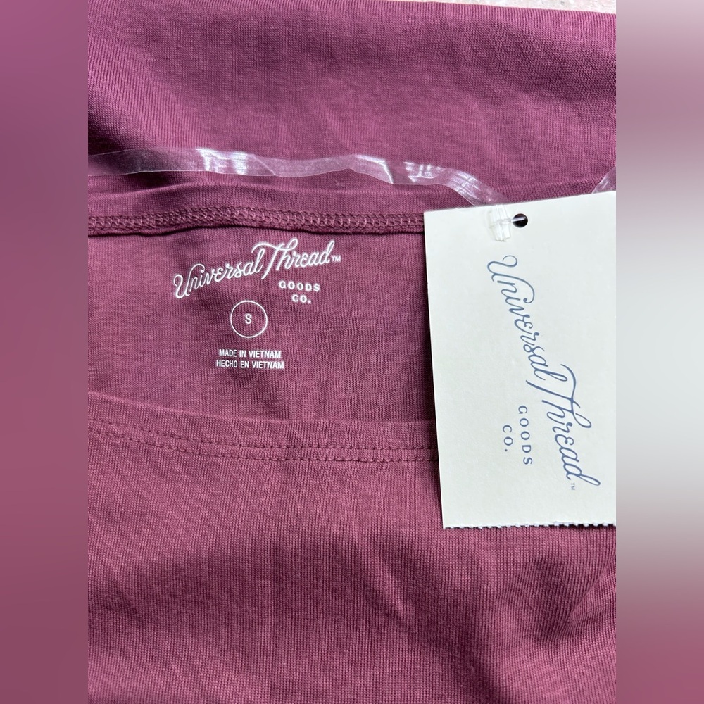 Universal Thread Fitted Sleeveless Tank Top Purple - Picture 3 of 5